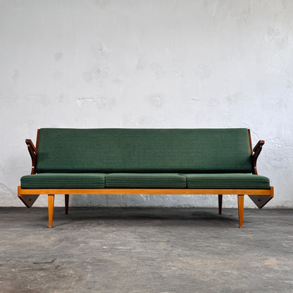 Mid-Century Convertible Sofa by Opp Drevovyroba, 1970s