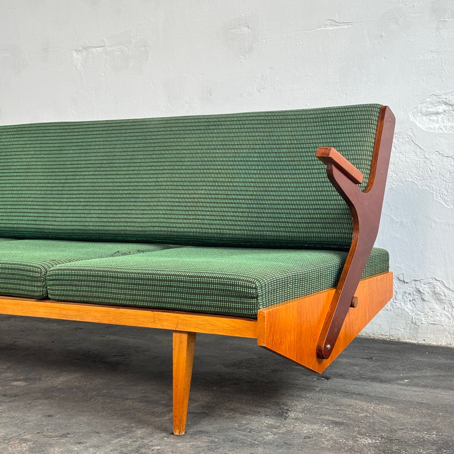 Mid-Century Convertible Sofa by Opp Drevovyroba, 1970s