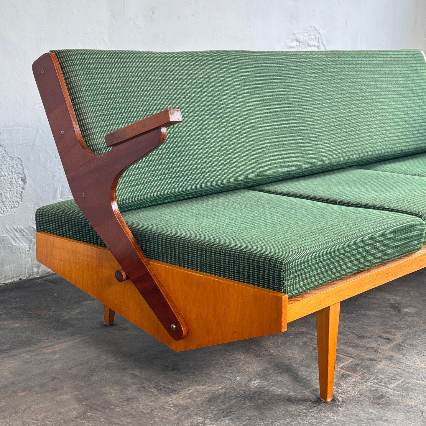 Mid-Century Convertible Sofa by Opp Drevovyroba, 1970s
