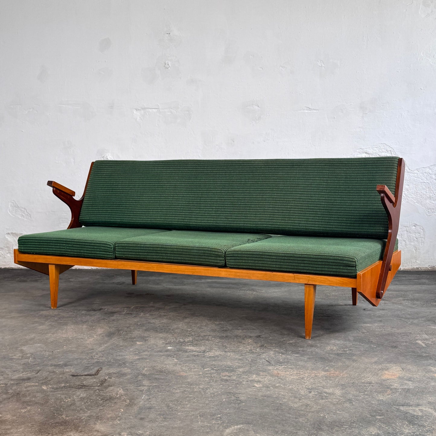 Mid-Century Convertible Sofa by Opp Drevovyroba, 1970s