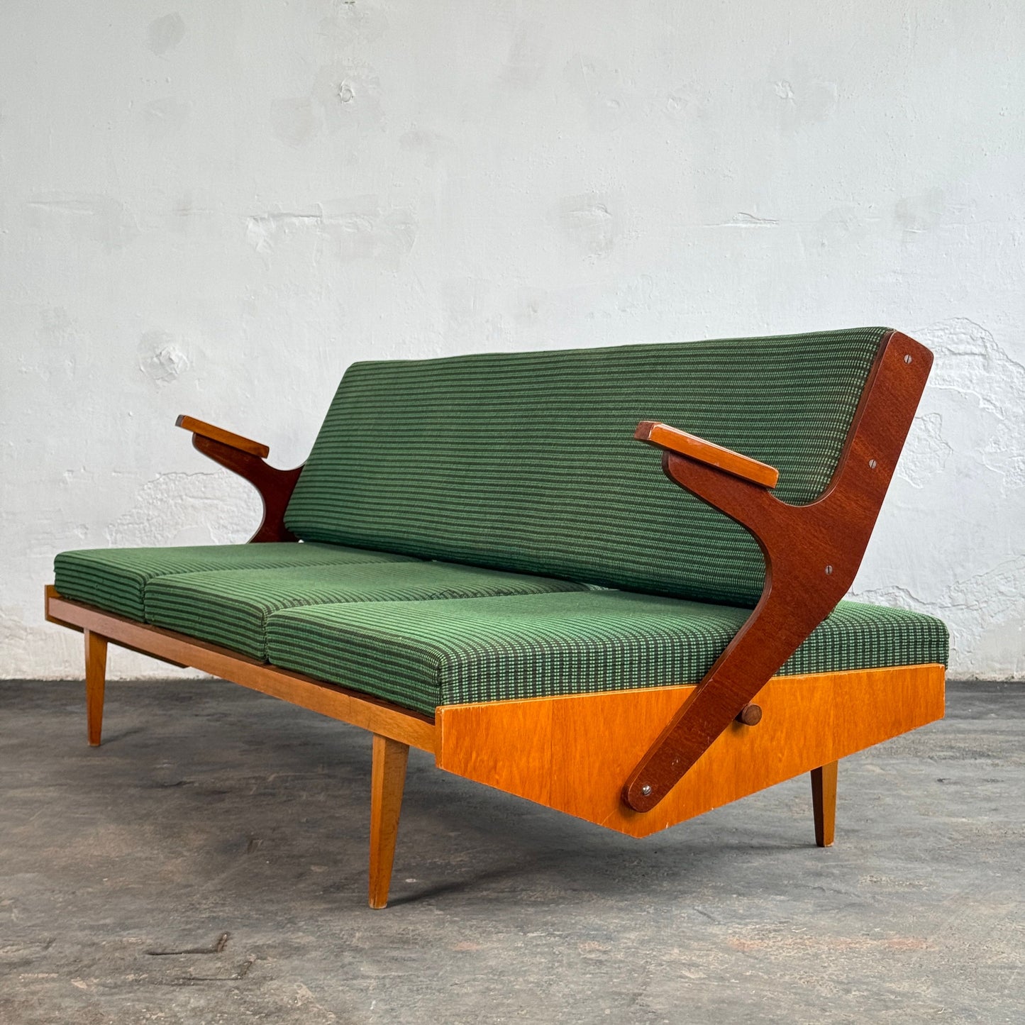Mid-Century Convertible Sofa by Opp Drevovyroba, 1970s