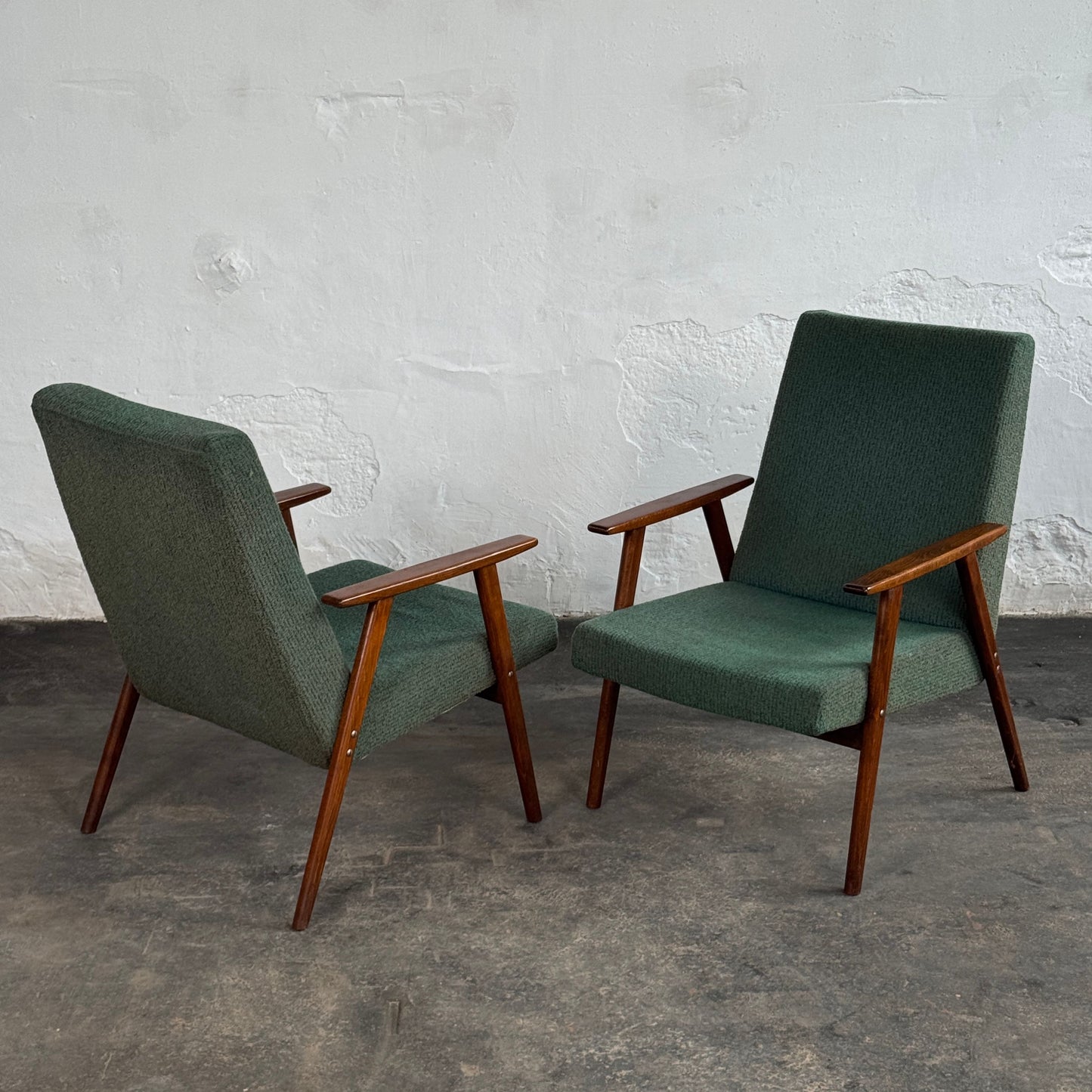 Pair of Tatra Nabytok Armchairs, 1960s