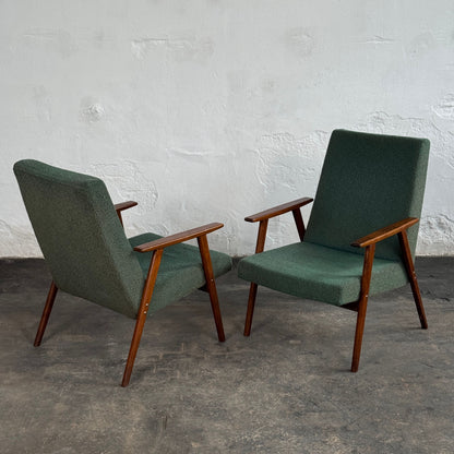 Pair of Tatra Nabytok Armchairs, 1960s
