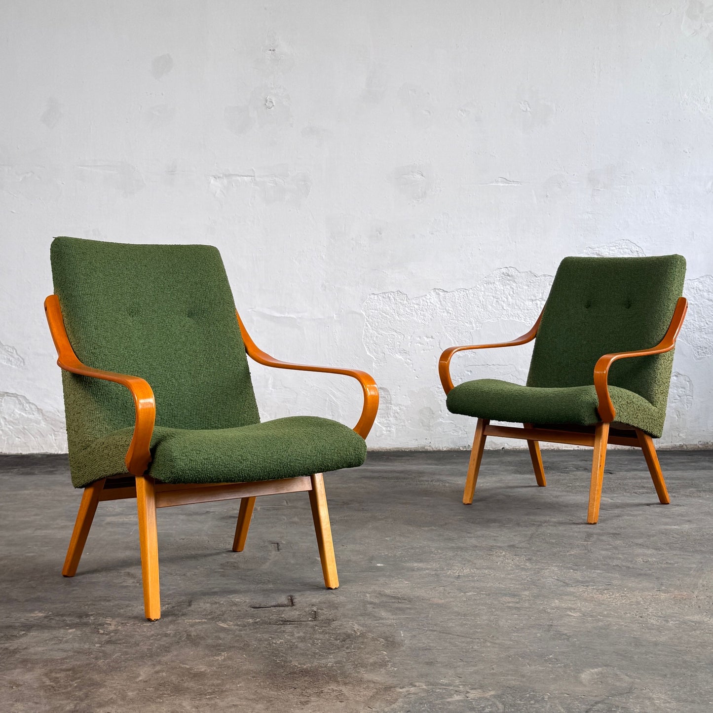 Jaroslav Smidek Armchairs, Set of 2, 1960s