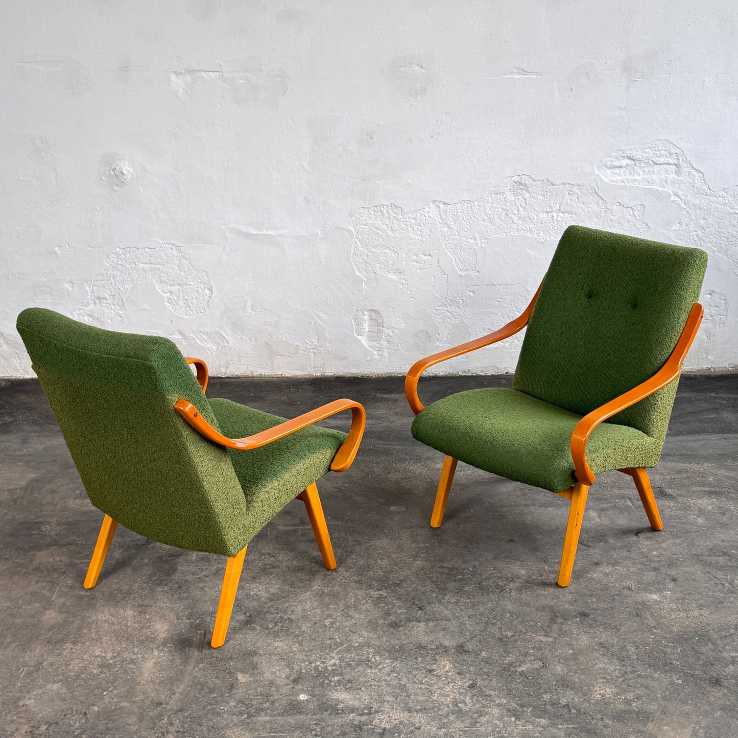 Jaroslav Smidek Armchairs, Set of 2, 1960s