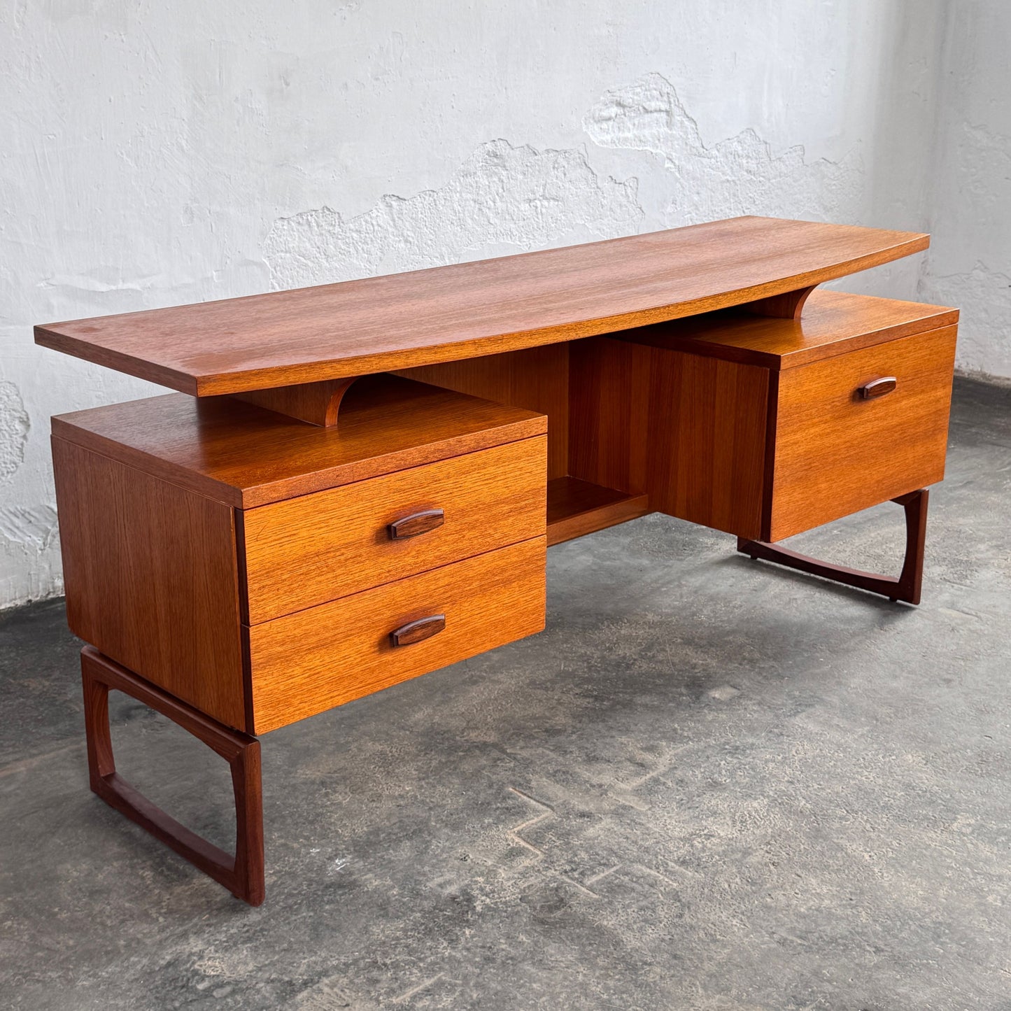 G-Plan Quadrille Dresser/Writing Desk by R. Bennett, 1960s