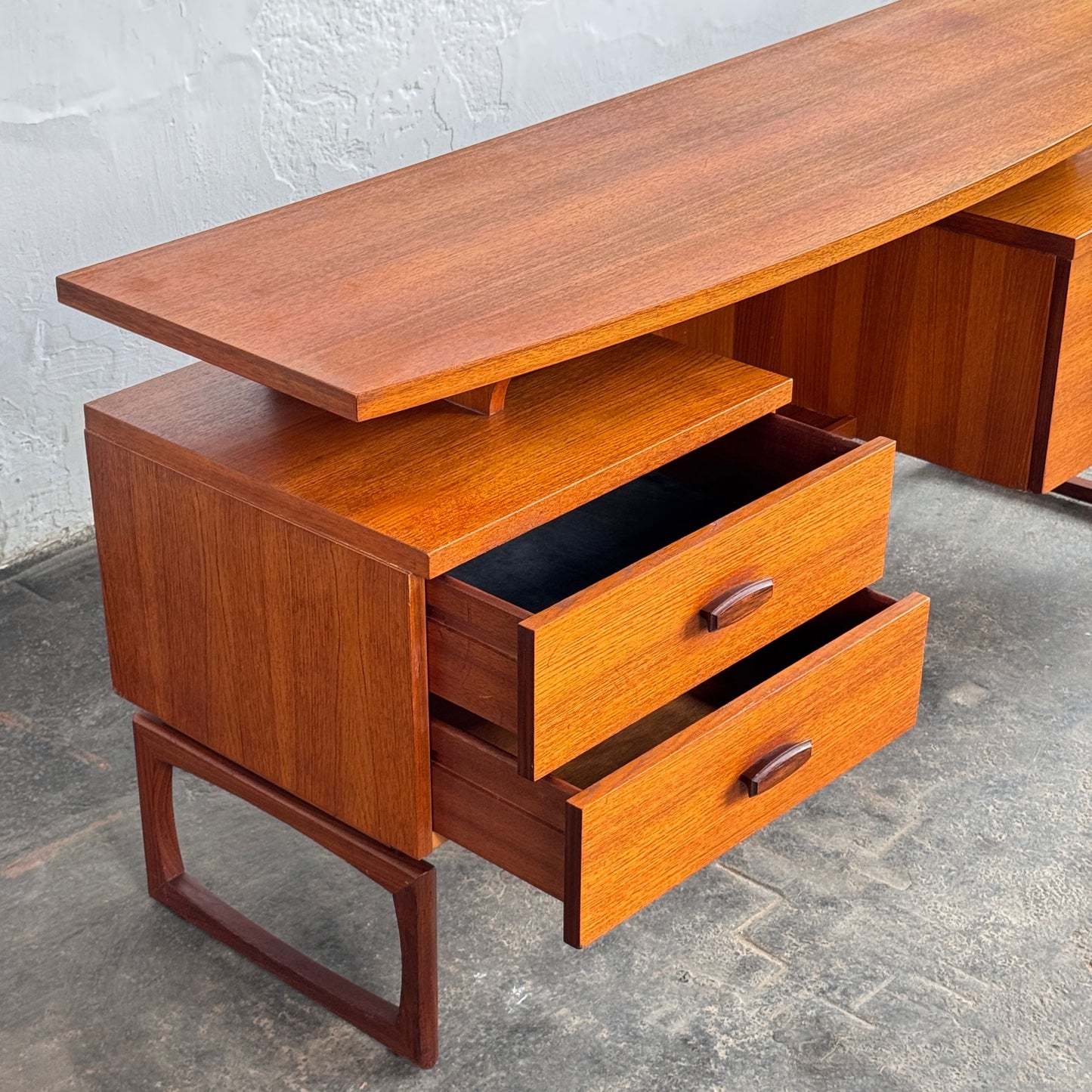 G-Plan Quadrille Dresser/Writing Desk by R. Bennett, 1960s