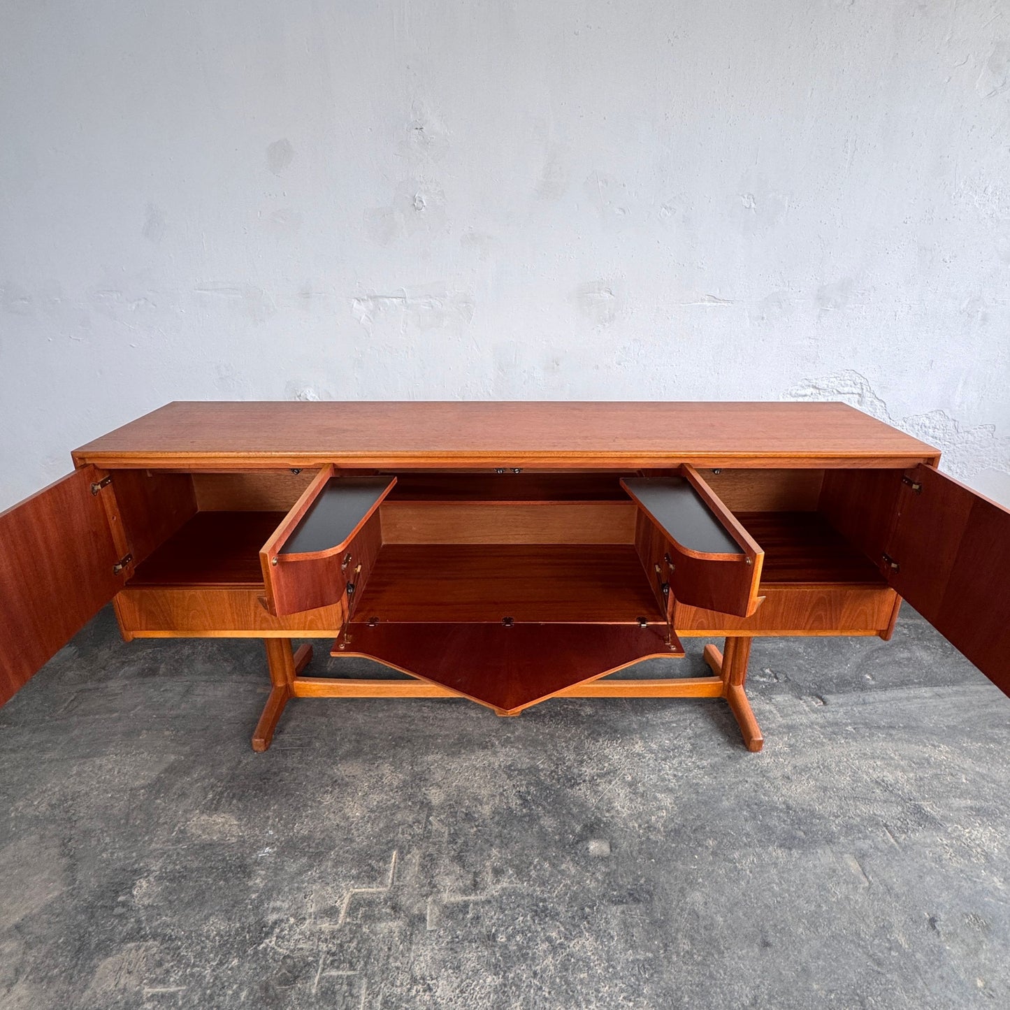 McIntosh of Kirkcaldy "Envelope" Teak Sideboard, 1970s