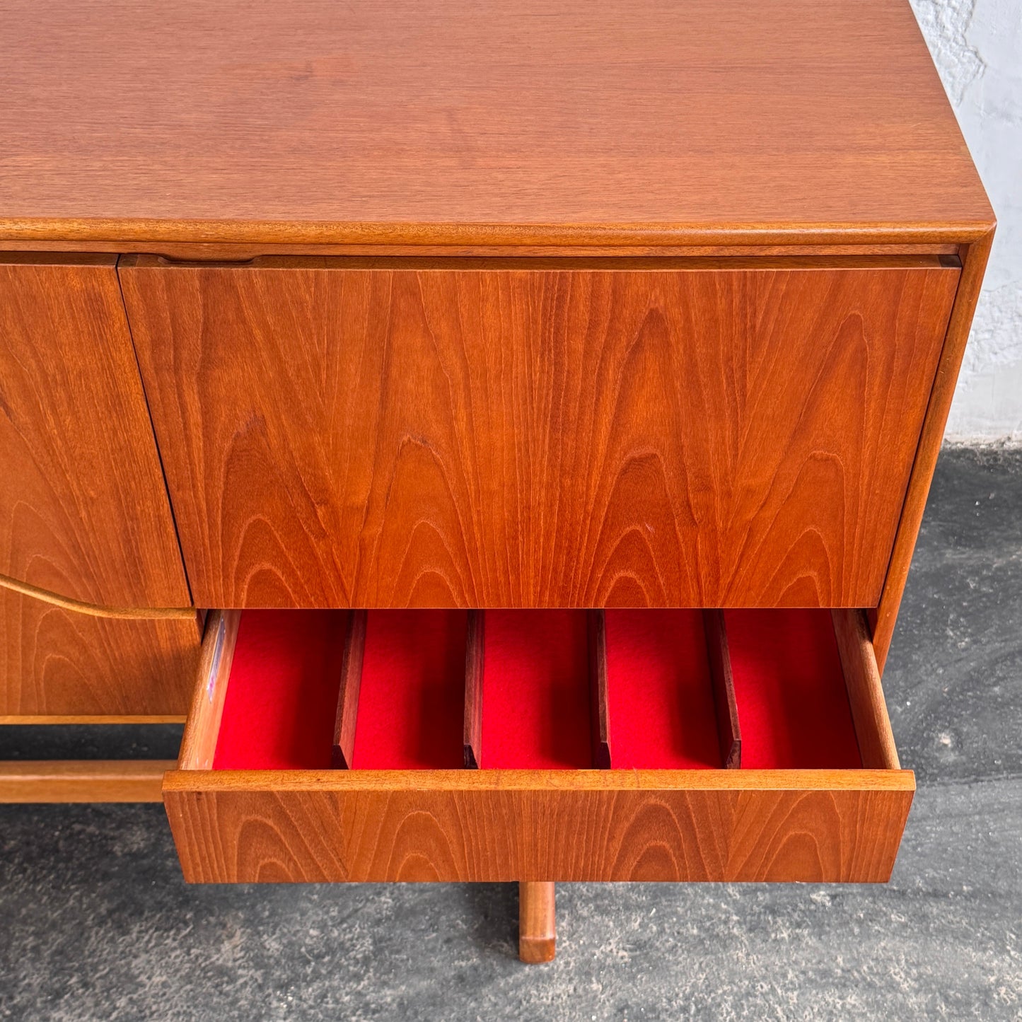McIntosh of Kirkcaldy "Envelope" Teak Sideboard, 1970s