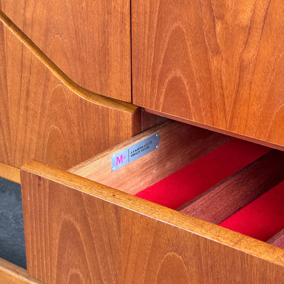 McIntosh of Kirkcaldy "Envelope" Teak Sideboard, 1970s