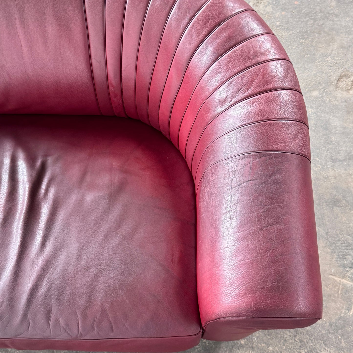 De Sede Leather Sofa, Switzerland, 1990s
