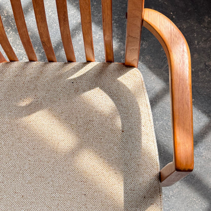 Set of 6 Danish Dining Chairs with 2 Carvers