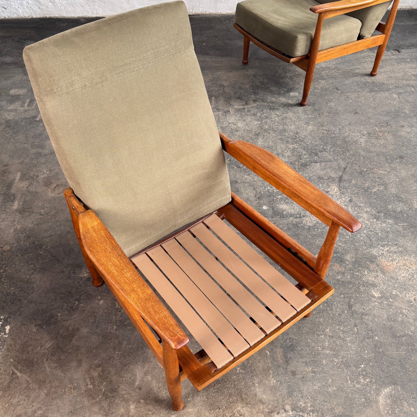 George Fejer "Manhattan" Reclining Lounge Chair by Guy Rogers, 1967/68