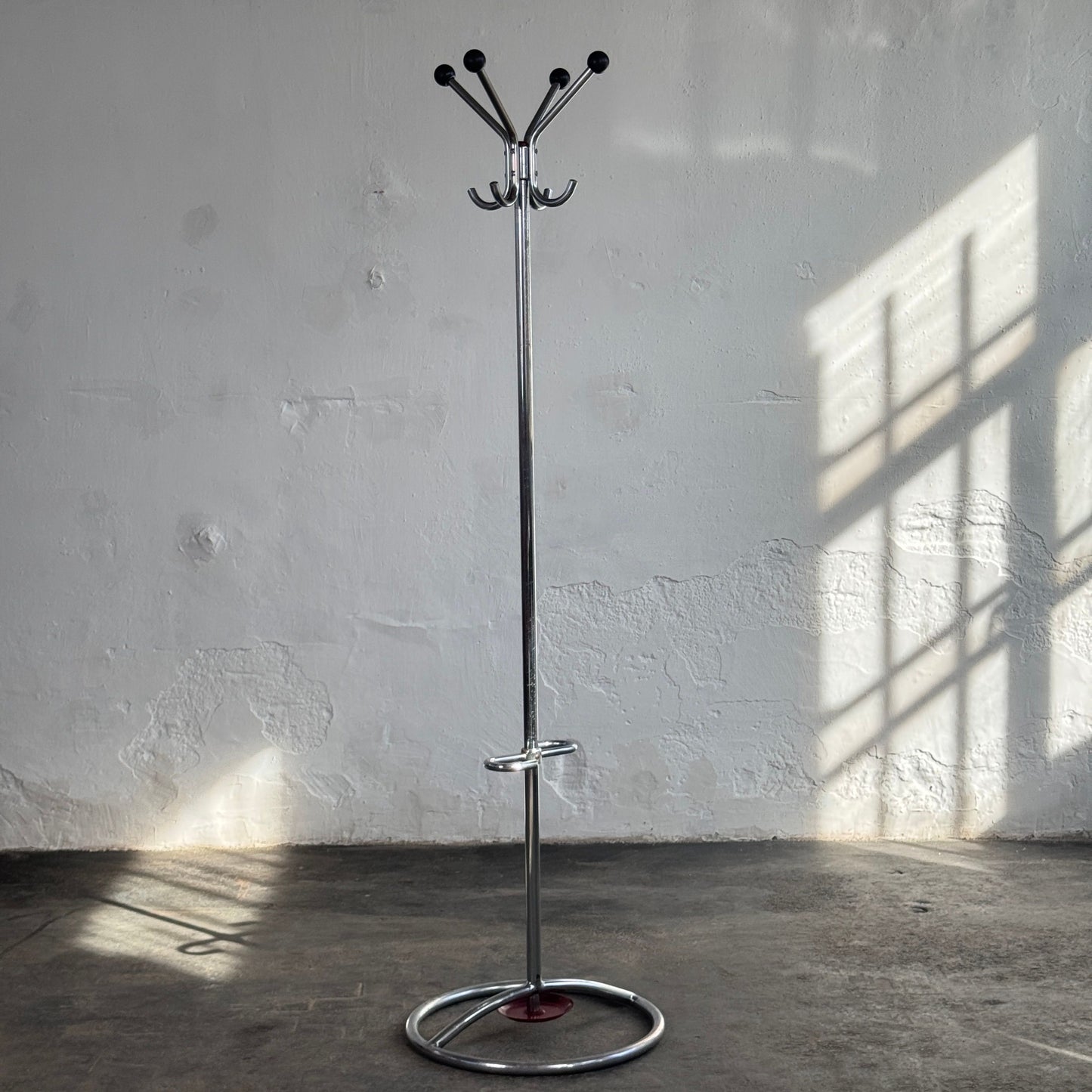 Bauhaus Style Chrome Coat Rack by Hynek Gottwald, 1940s