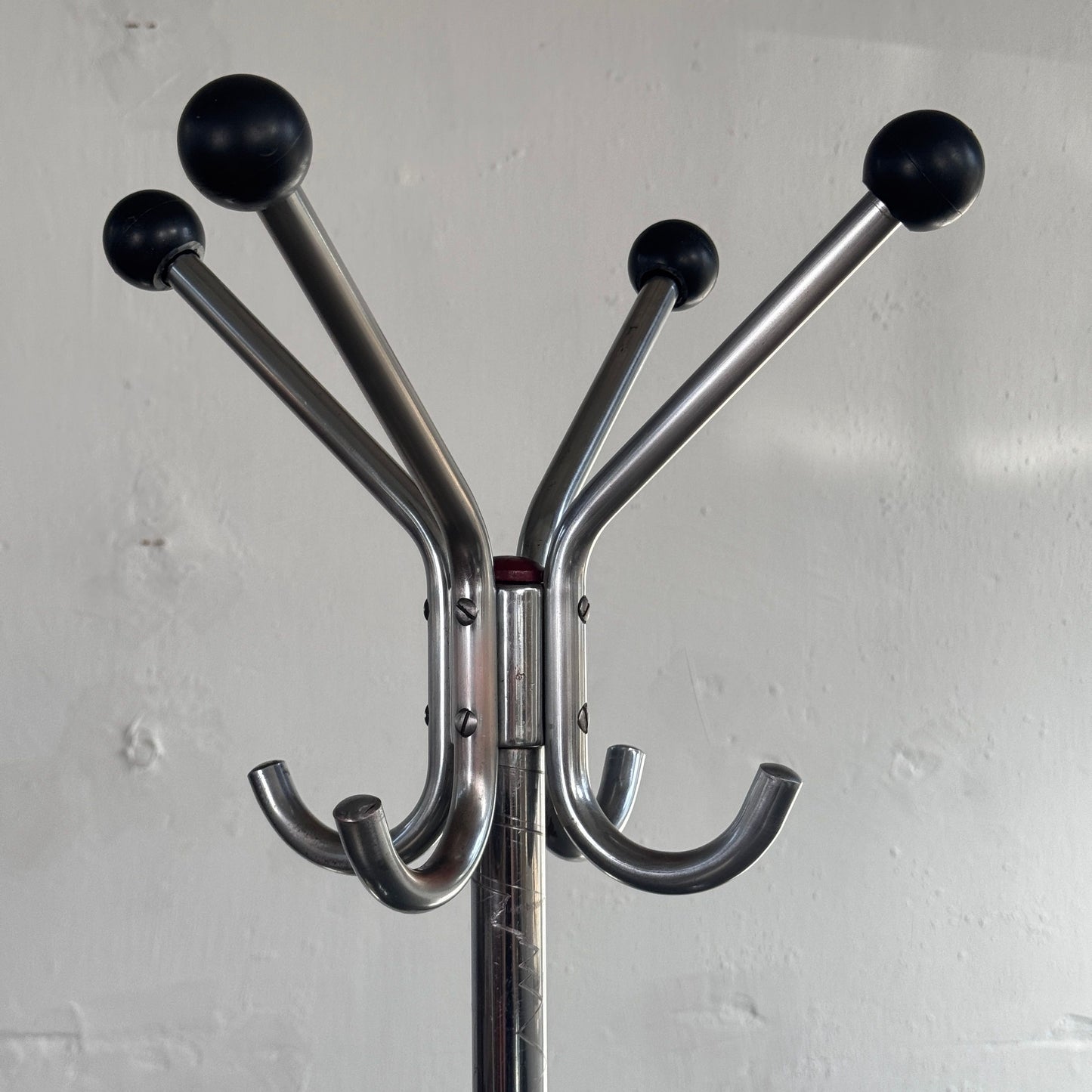 Bauhaus Style Chrome Coat Rack by Hynek Gottwald, 1940s