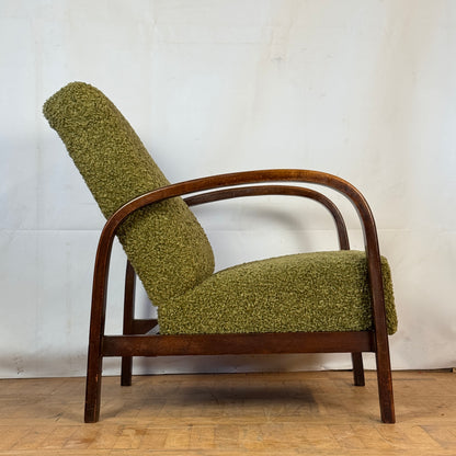 Pair of Hungarian art deco armchairs 1930s