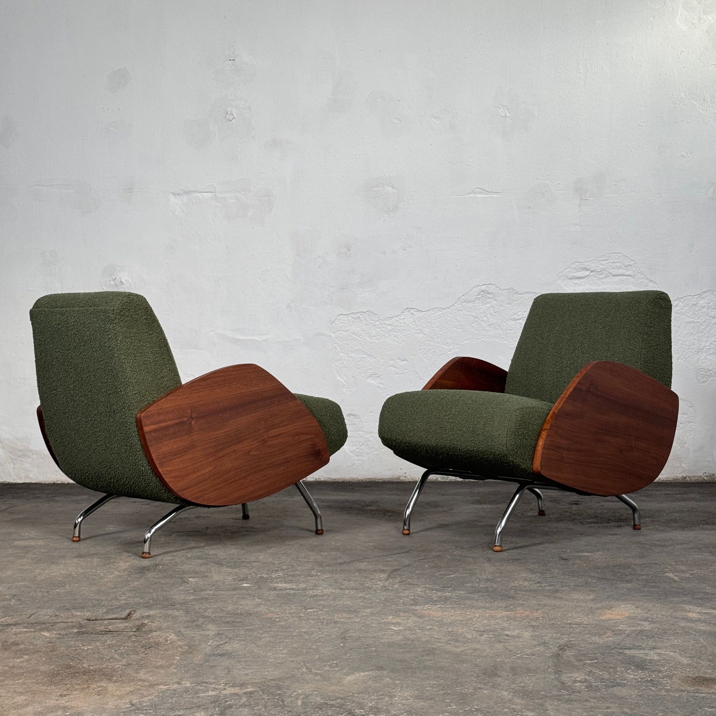 Pair of "Type 360" Armchairs by Janusz Różański, 1960s