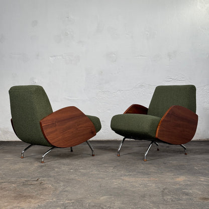 Pair of "Type 360" Armchairs by Janusz Różański, 1960s