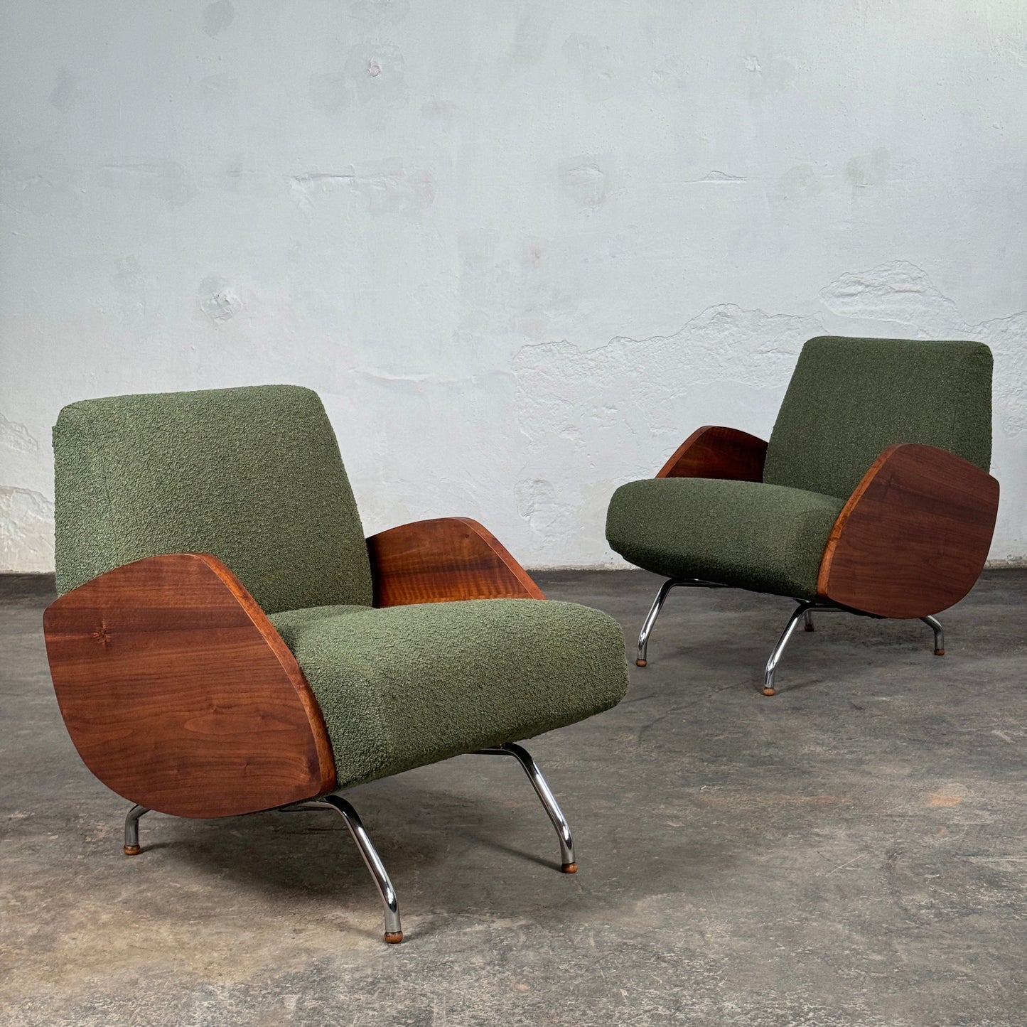 Pair of "Type 360" Armchairs by Janusz Różański, 1960s