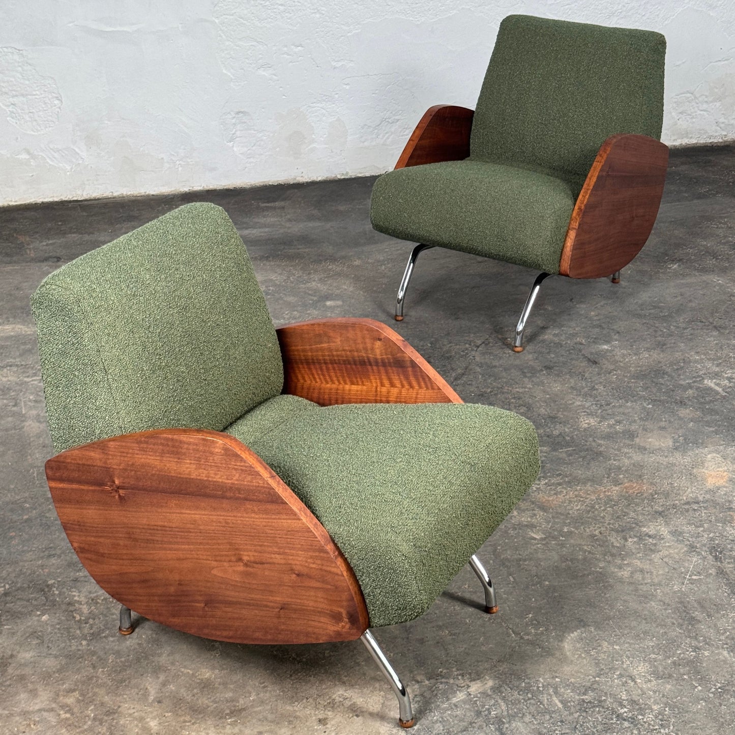 Pair of "Type 360" Armchairs by Janusz Różański, 1960s