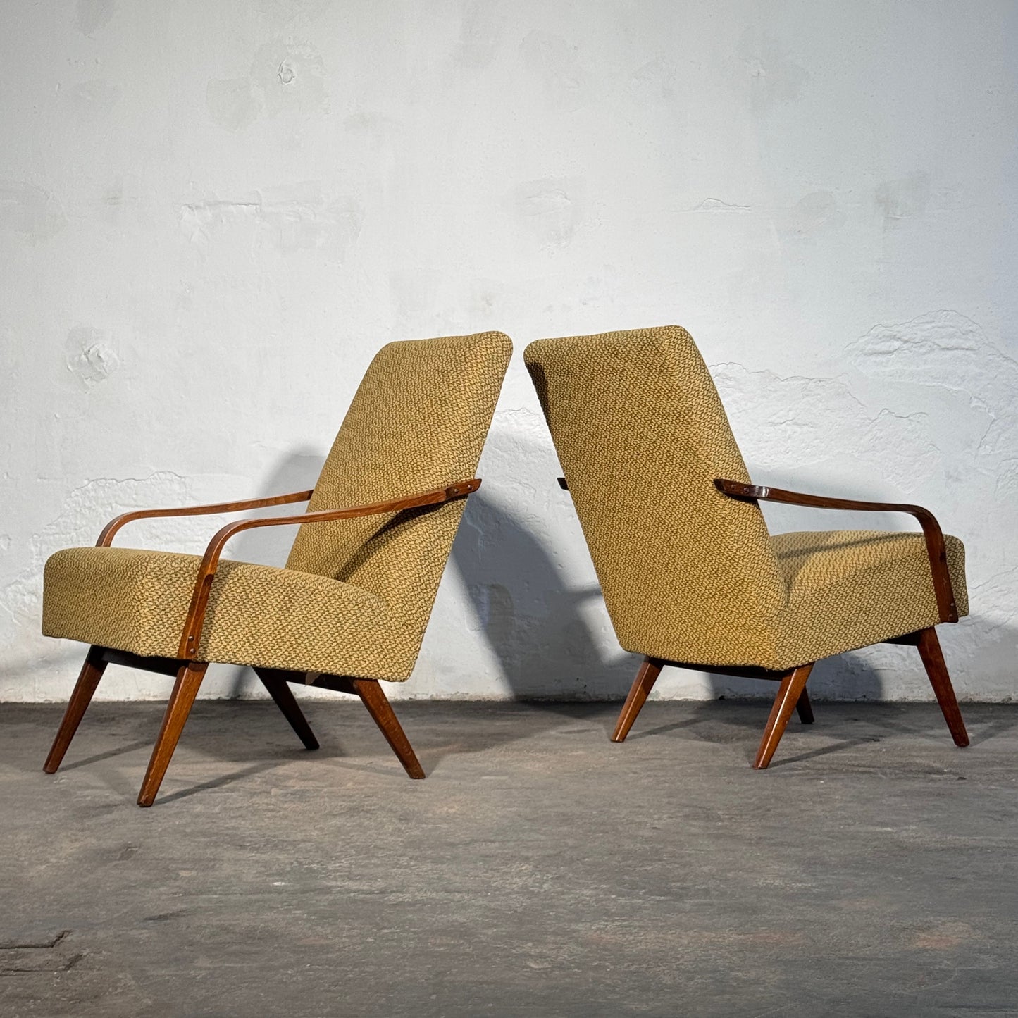 Pair of Jaroslav Smidek Armchairs, 1960s