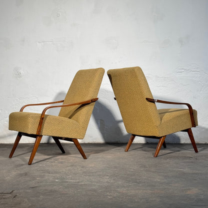 Pair of Jaroslav Smidek Armchairs, 1960s