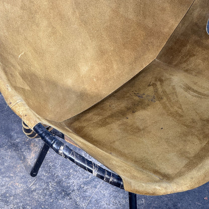 Lusch and Co. "Balloon" Leather Lounge Chair, 1960s