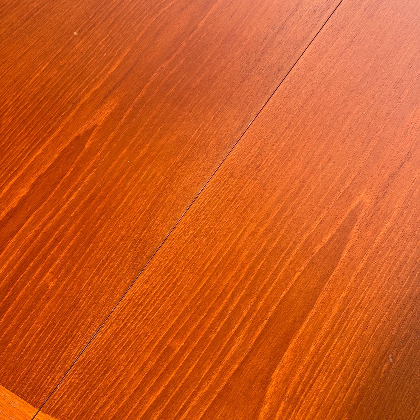 British Oval Extendable Teak Dining Table, 1960s