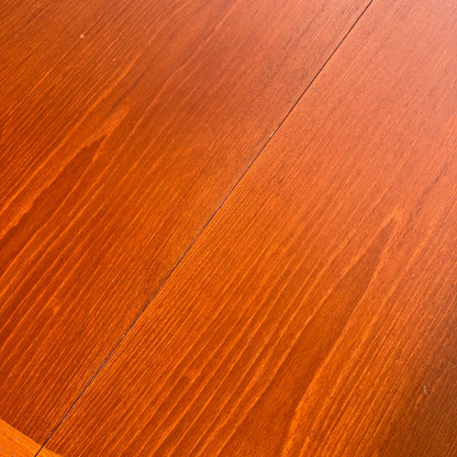 British Oval Extendable Teak Dining Table, 1960s