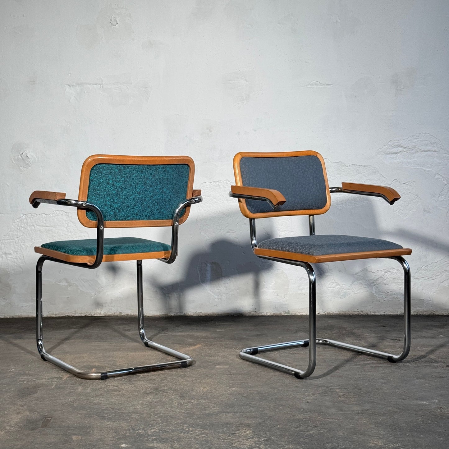 Set of 4 Upholstered Cesca Style Chairs by Stol Kamnik, 1960s