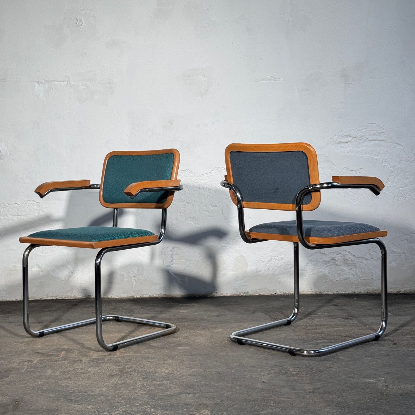 Set of 4 Upholstered Cesca Style Chairs by Stol Kamnik, 1960s