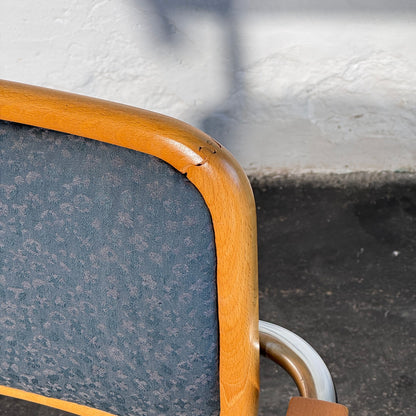 Set of 4 Upholstered Cesca Style Chairs by Stol Kamnik, 1960s