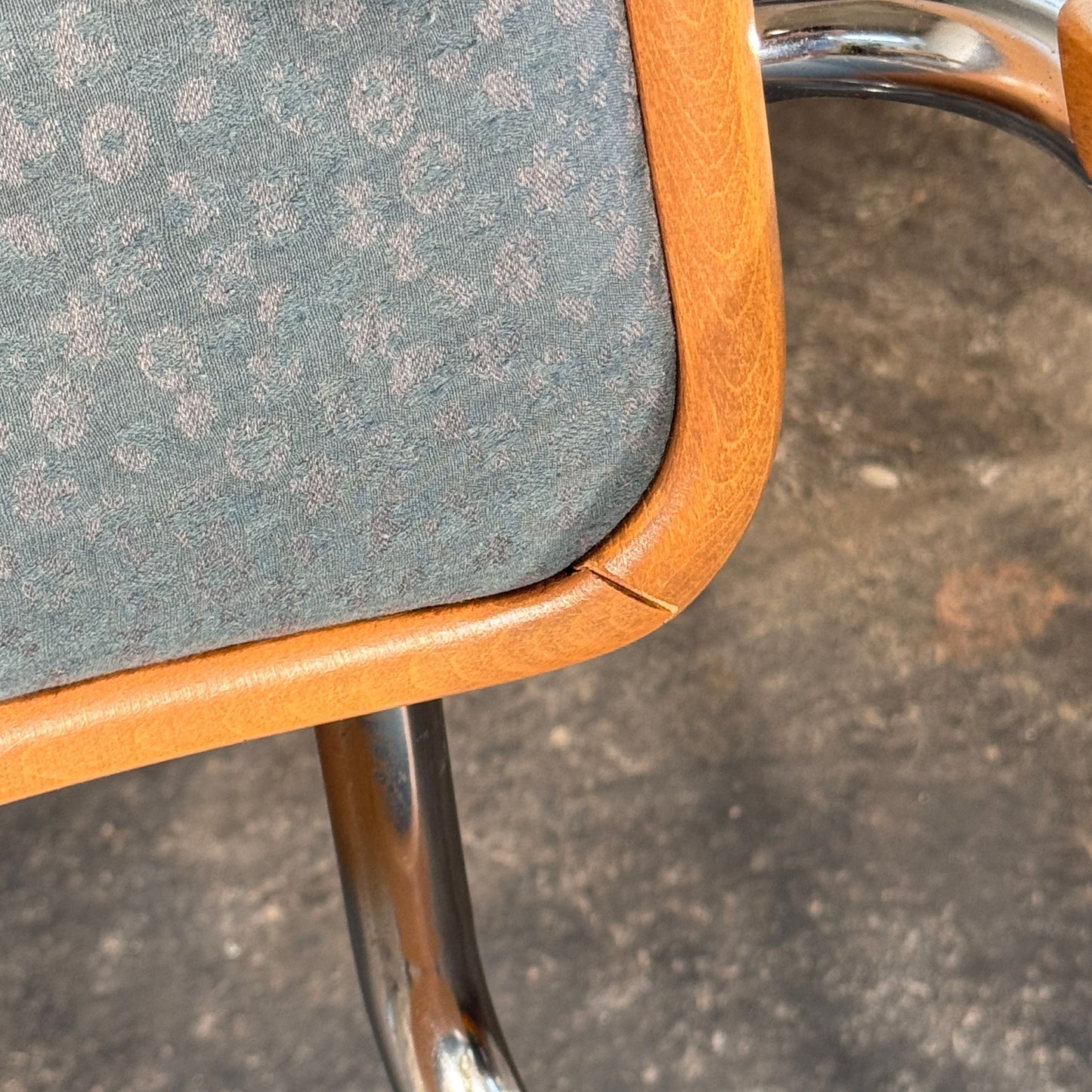 Set of 4 Upholstered Cesca Style Chairs by Stol Kamnik, 1960s