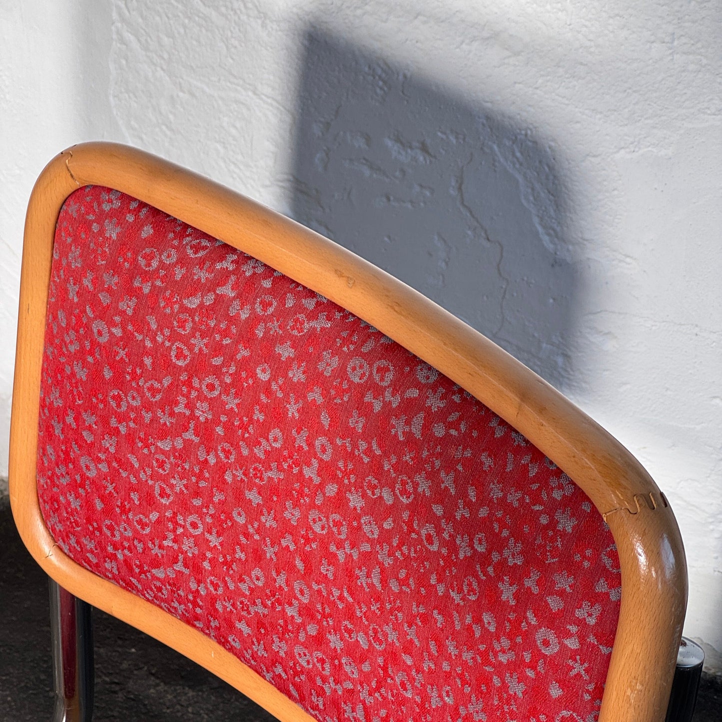 Pair of Upholstered Cesca Style Chairs by Stol Kamnik, 1960s