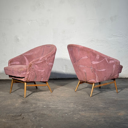 Pair of Judit Armchairs, Hungarian Design, 1960s
