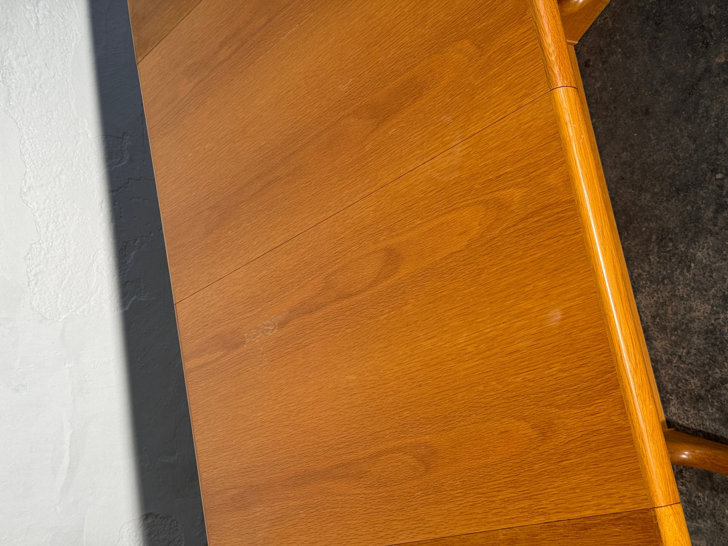 Skovby Extendable Oak Dining Table, 1960s