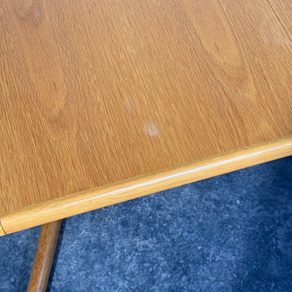 Skovby Extendable Oak Dining Table, 1960s