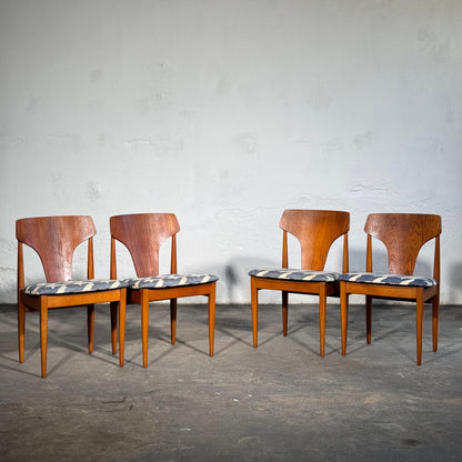 Set of 4 Elliotts of Newbury Teak Dining Chairs, 1960s