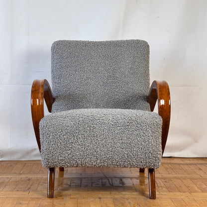 Frantisek Jirak art deco style armchair 1960s
