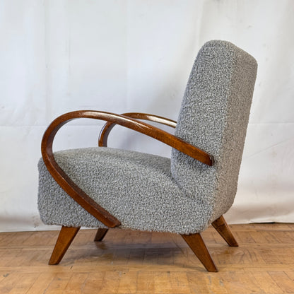 Frantisek Jirak art deco style armchair 1960s