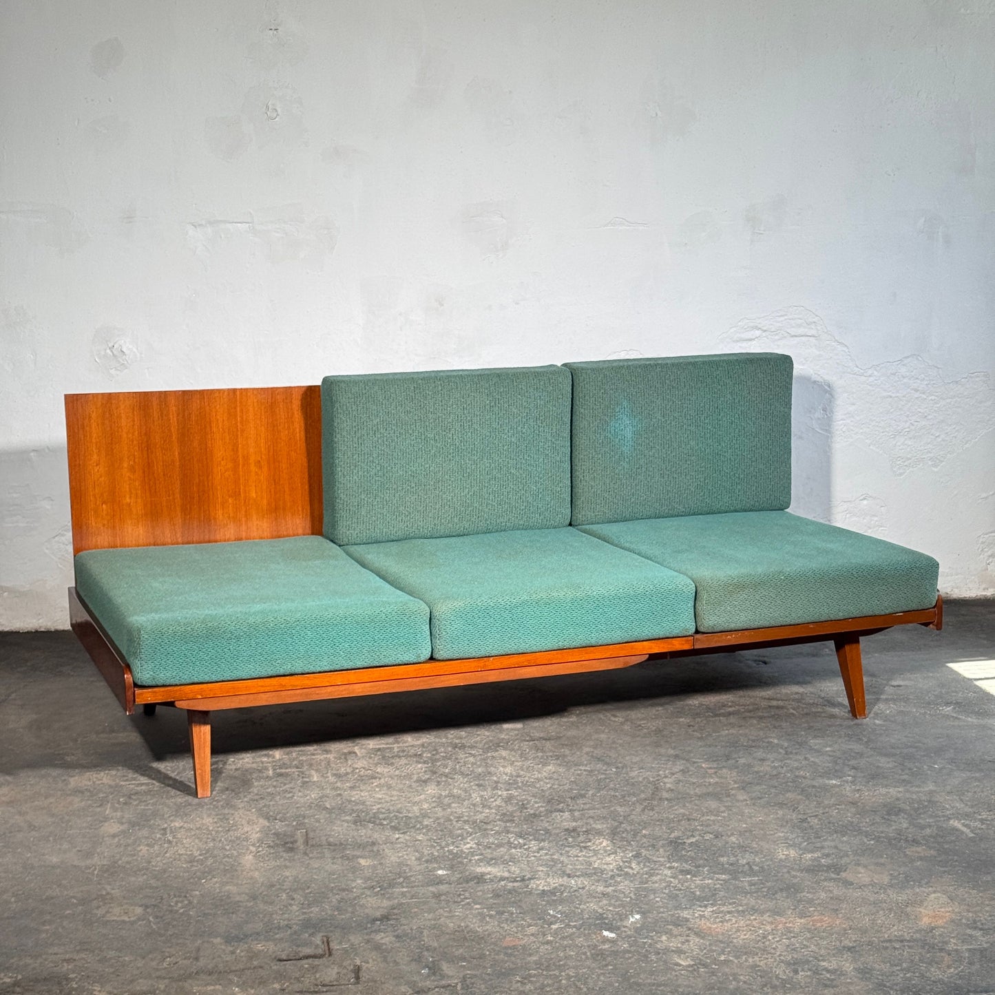 Tatra Nabytok Sofa Bed with Ottoman, 1960s