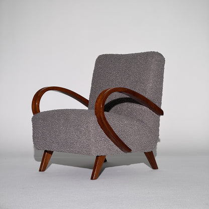Frantisek Jirak art deco style armchair 1960s