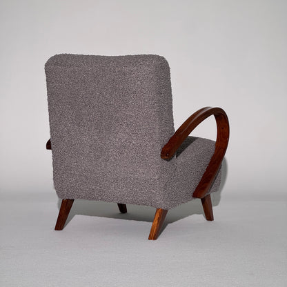 Frantisek Jirak art deco style armchair 1960s