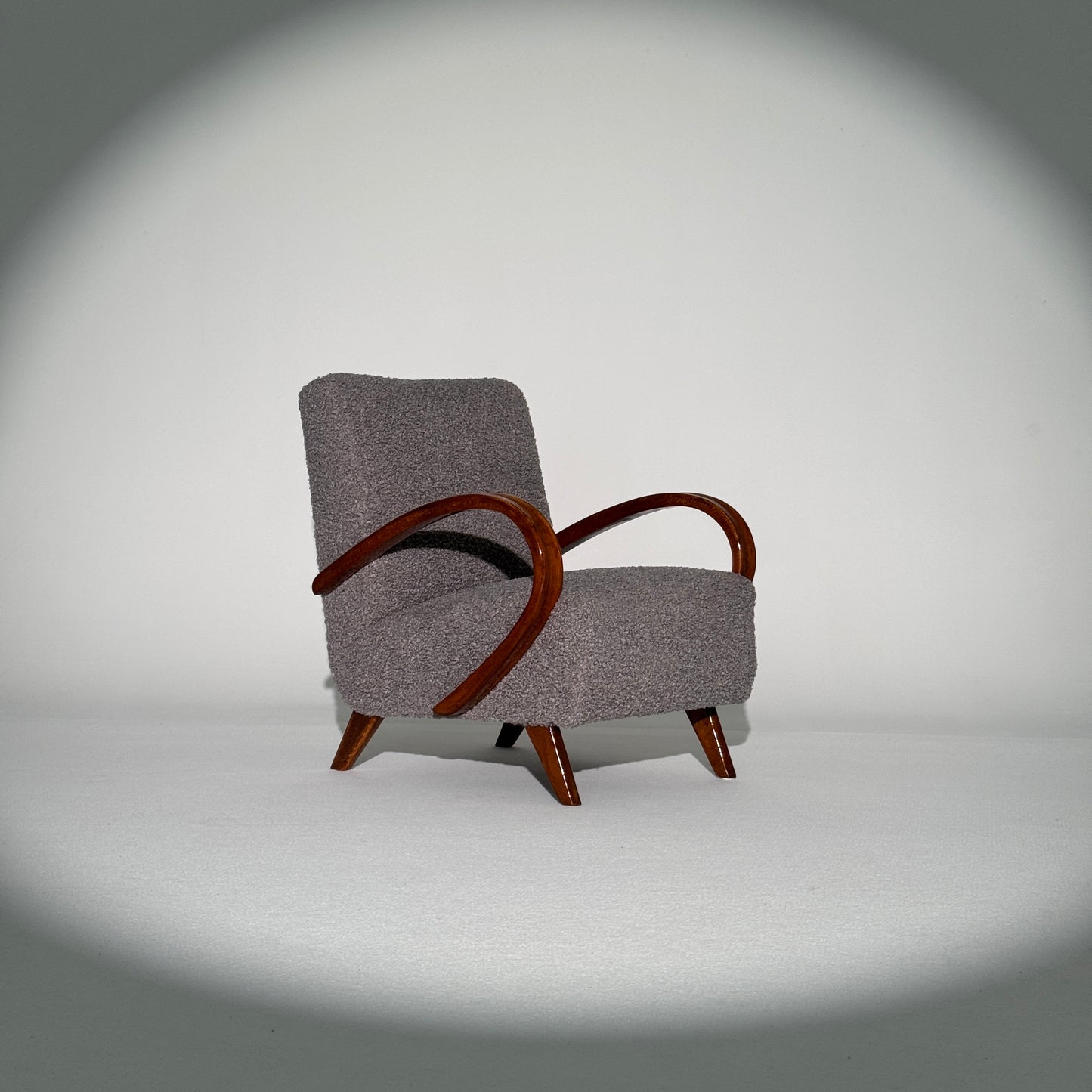 Frantisek Jirak art deco style armchair 1960s