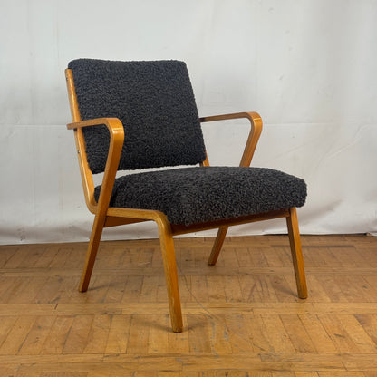 Refurbished DDR easy chair designed by Selman Selmanagić in 1958