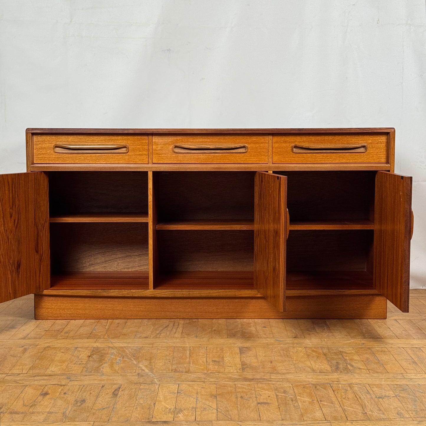 Vintage GPlan Fresco Sideboard, 1970s — Mid-Century Modern Teak Sideboard