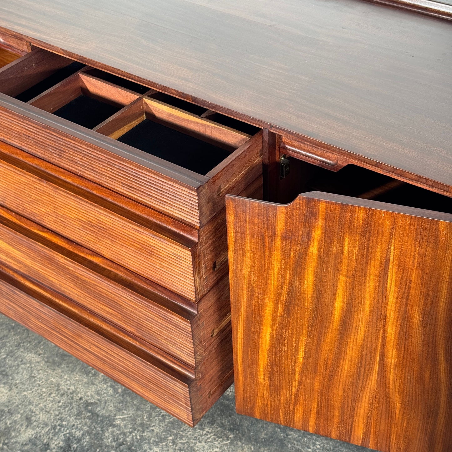 Richard Hornby for Fyne Ladye Furniture Solid Teak Sideboard, 1960s