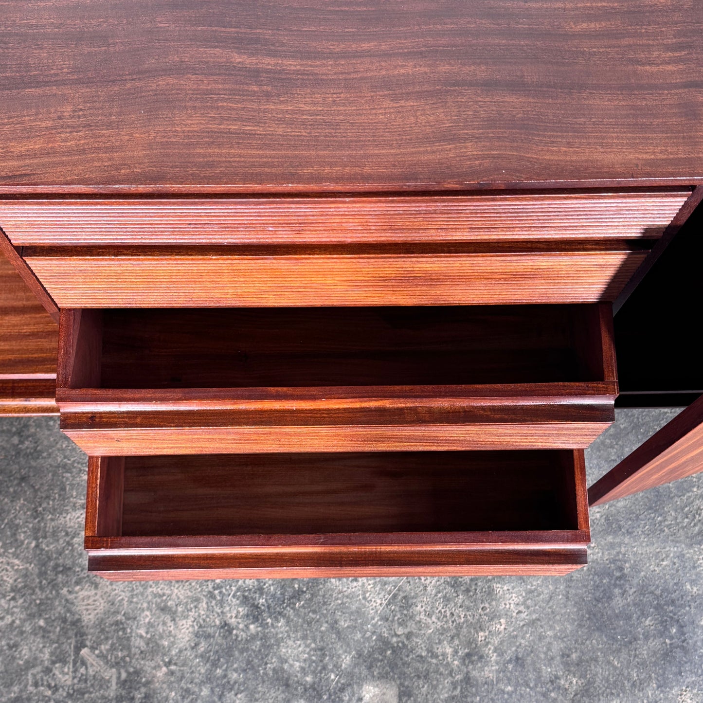 Richard Hornby for Fyne Ladye Furniture Solid Teak Sideboard, 1960s