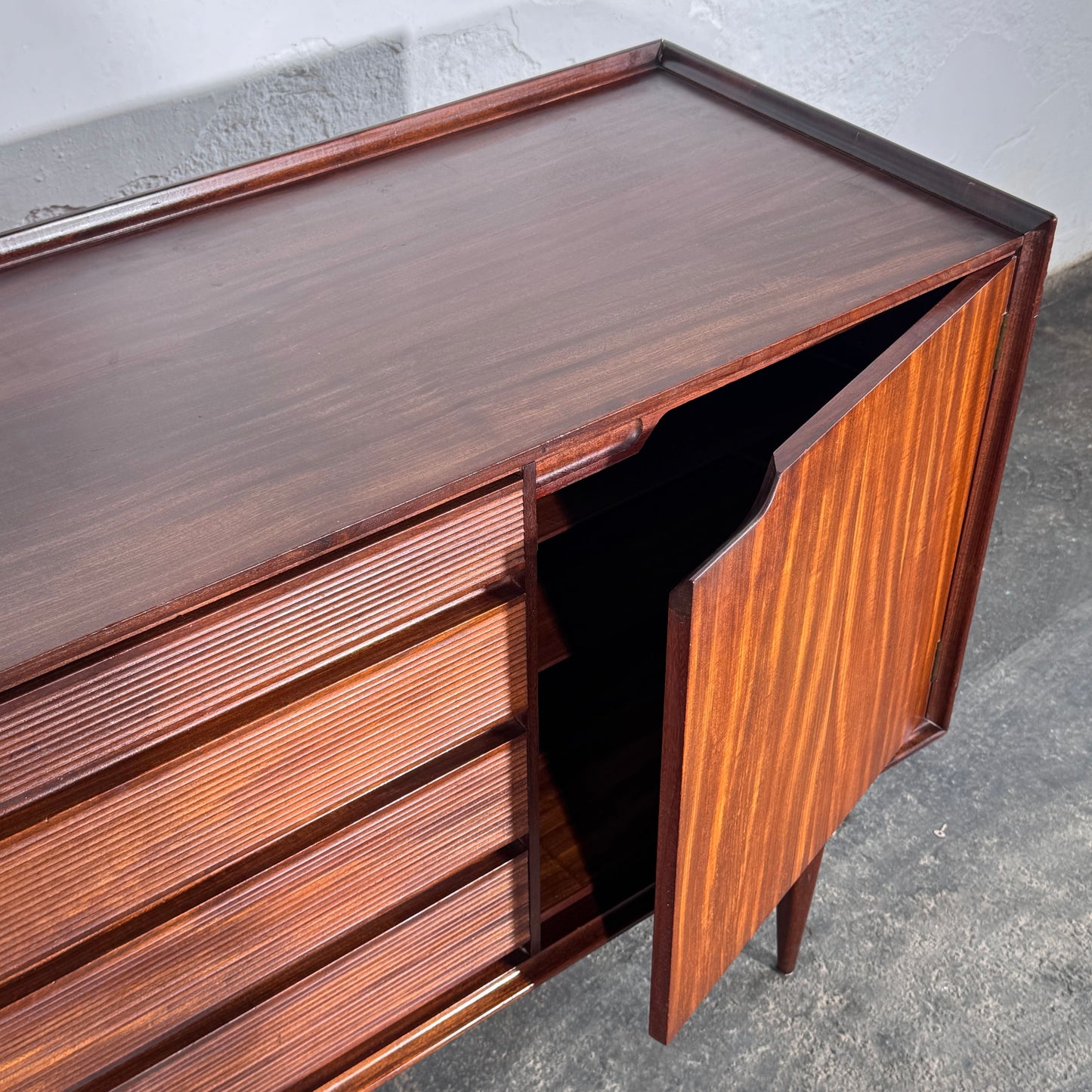 Richard Hornby for Fyne Ladye Furniture Solid Teak Sideboard, 1960s
