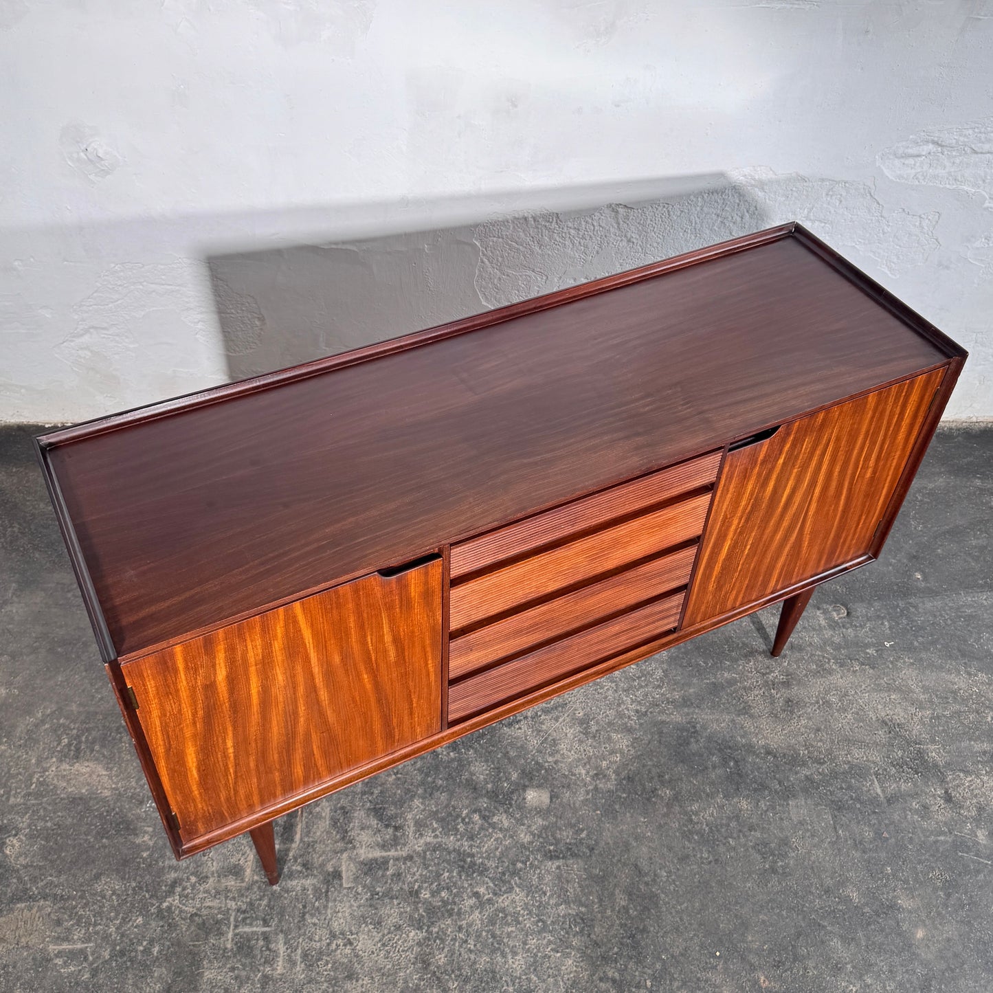 Richard Hornby for Fyne Ladye Furniture Solid Teak Sideboard, 1960s